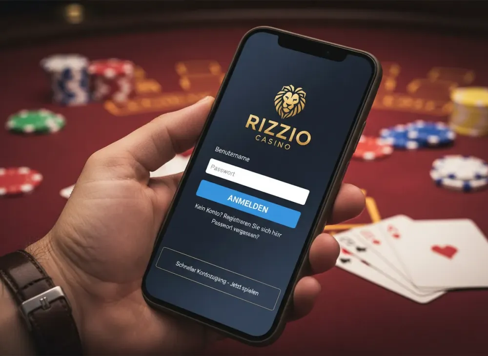 Rizzio casino login Anleitung für schnellen Kontozugang
